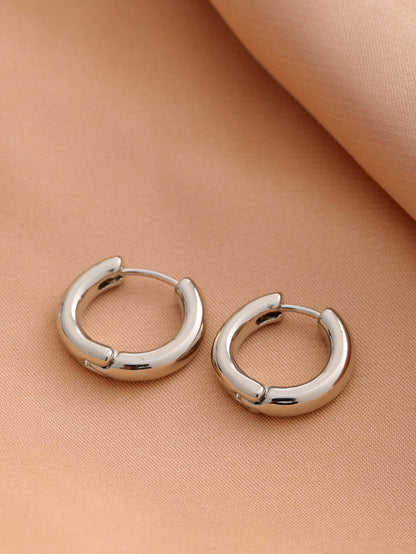 Smooth Geometric Hollow Earrings For Women