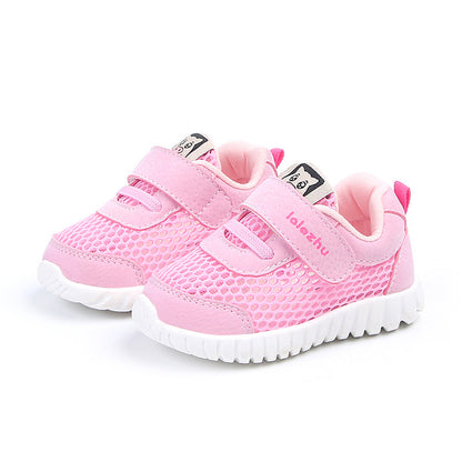 The First Step: Breathable Sports Mesh Toddler Shoes