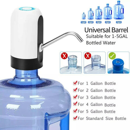 5-Gallon USB Electric Water Dispenser | Automatic Drinking Water Bottle Pump