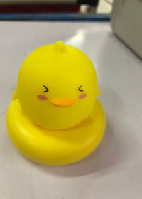 Cute pet yellow duckling
