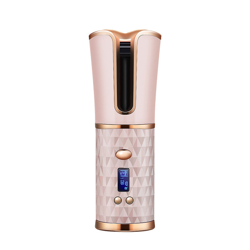 Charging automatic wireless curling iron