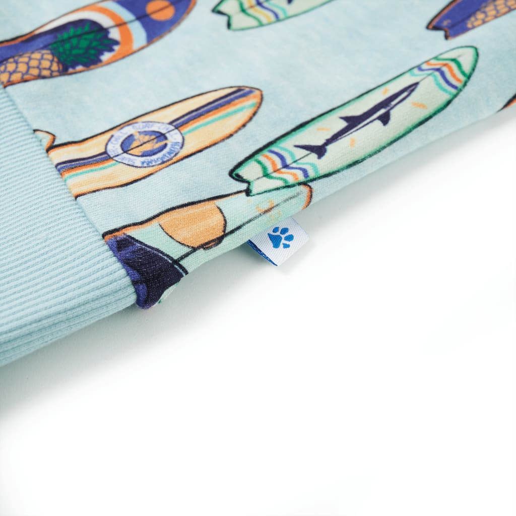 The Azure Melange: Light Blue Melange Sweatshirt Series