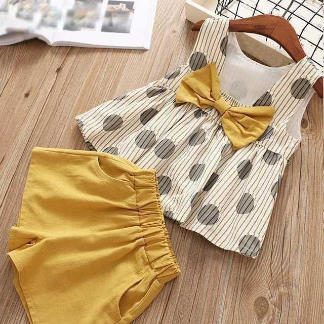 The Summer Collection: Big Bow Silk-Touch T-Shirt & Shorts Set