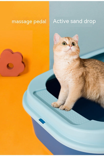 Crown Litter Box Oversized Full Semi-enclosed
