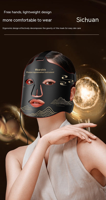 Infrared Phototherapy LED Color Light Skin Rejuvenation Mask