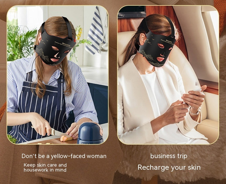 Infrared Phototherapy LED Color Light Skin Rejuvenation Mask