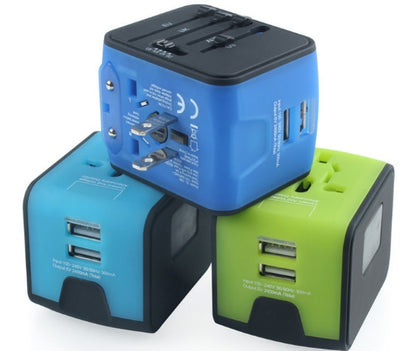 DualSocket Hub: Multi-Function Power Conversion Socket with Dual USB