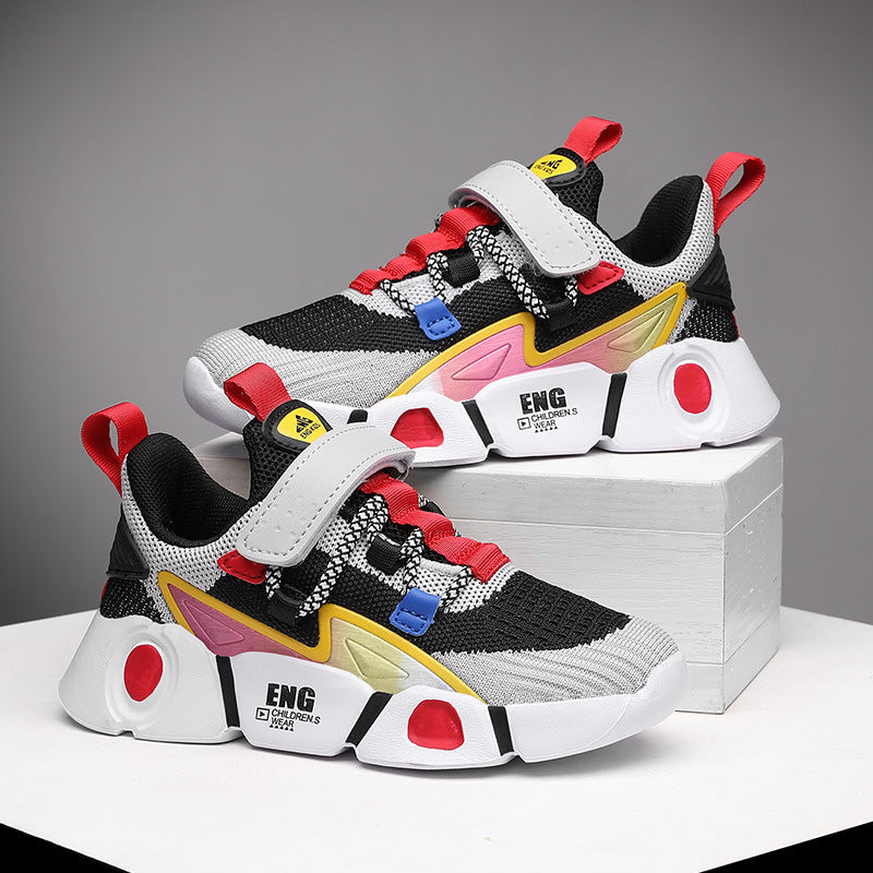The Supple Kinetic: Soft-Sole Breathable Casual Sports Shoes