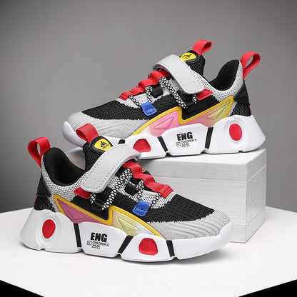 The Supple Kinetic: Soft-Sole Breathable Casual Sports Shoes