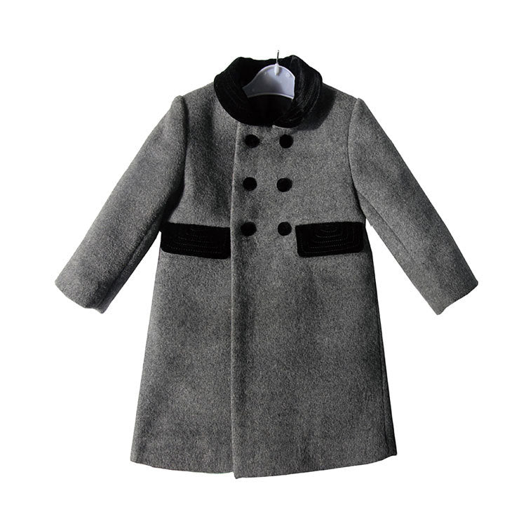 The French Heirloom: Double-Breasted Artisan Woolen Coat
