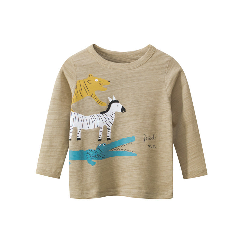 The Pacing Long: Boys’ Signature Long-Sleeve Performance T-Shirt