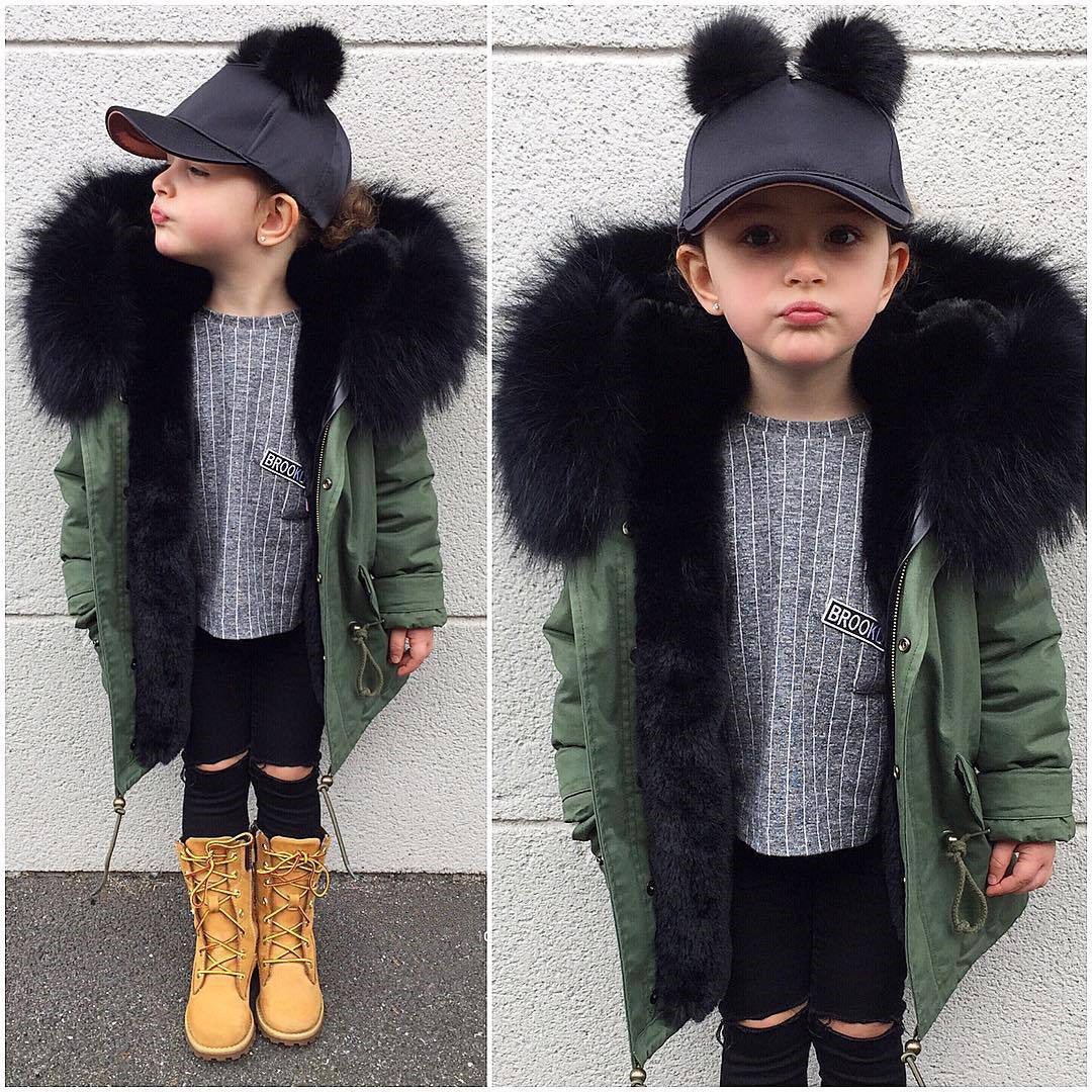 The Artisan Faux: Children’s Premium Faux Fur Winter Coat