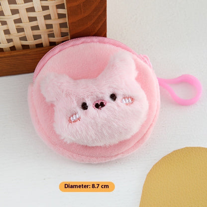 Cute Cartoon Plush Wallet Can Be Stored
