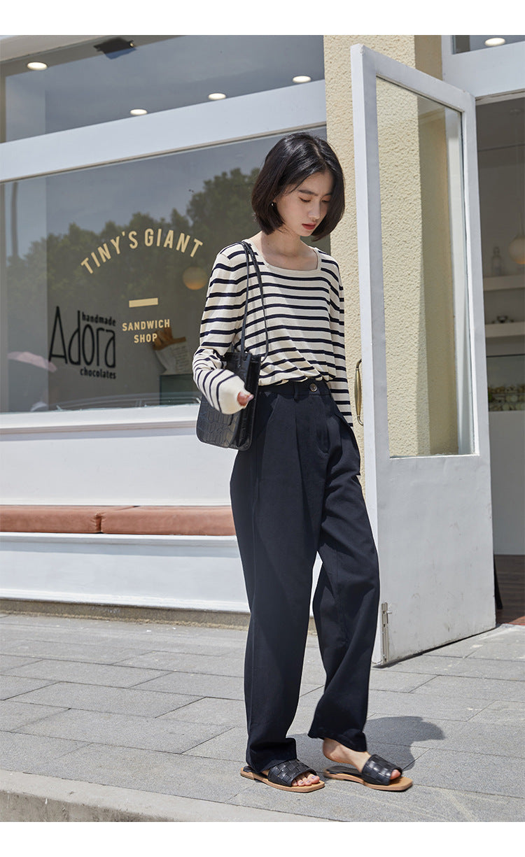 Casual wide-leg pants