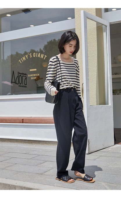Casual wide-leg pants