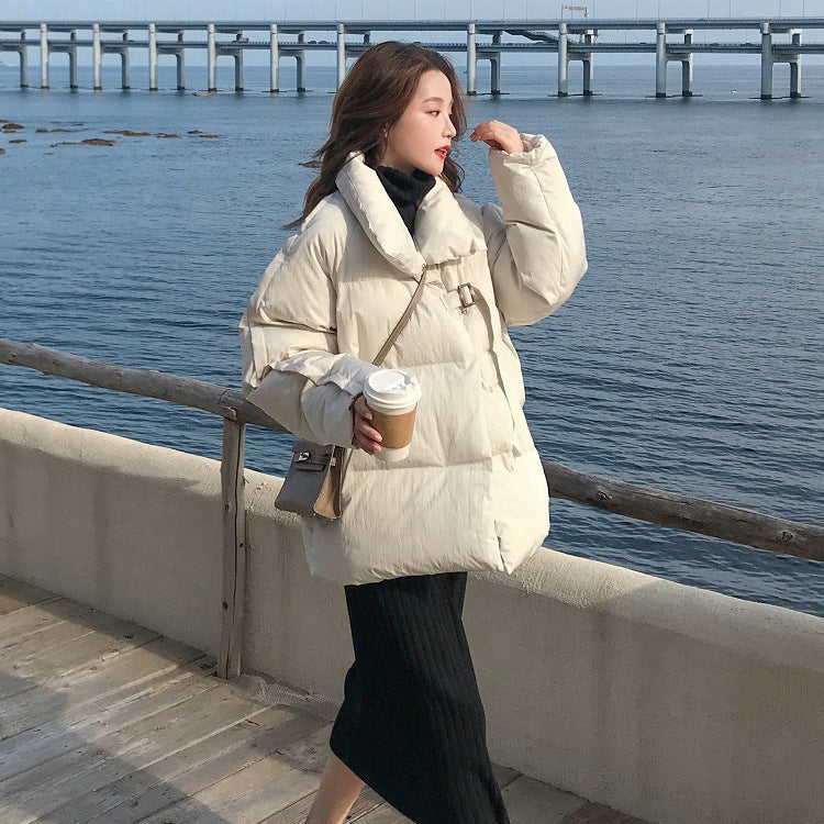 Women's Short Loose Down Cotton-padded Jacket