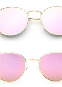 Gold + pink