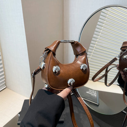 Mini Portable Dumpling Niche Casual Trend All-match Women Messenger Bag