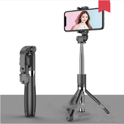 Bluetooth Selfie Stick Tripod | Universal 360° Foldable Live Streaming Bracket for Smartphones