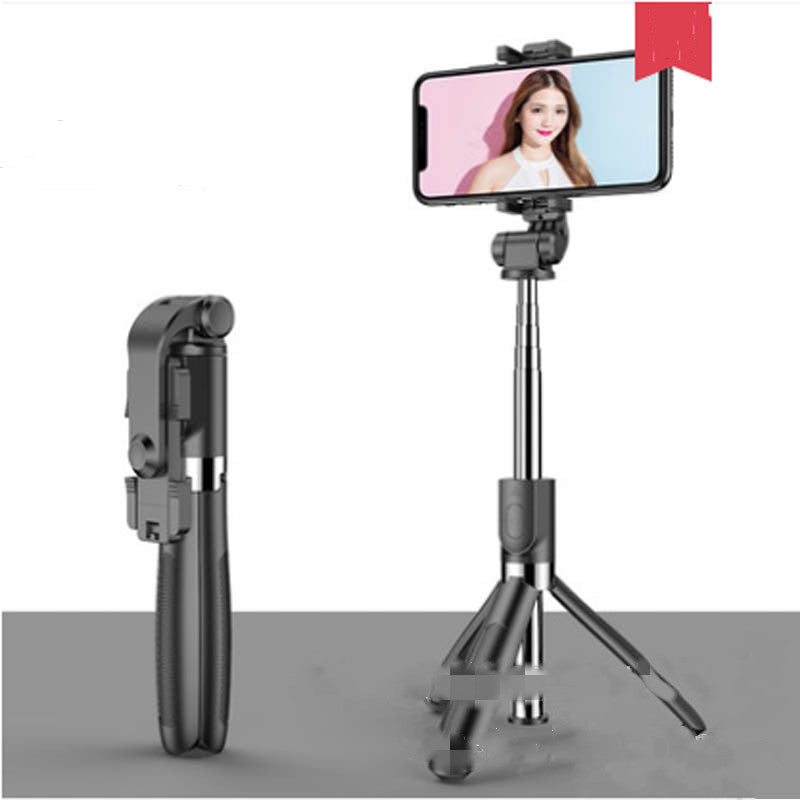 Bluetooth Selfie Stick Tripod | Universal 360° Foldable Live Streaming Bracket for Smartphones