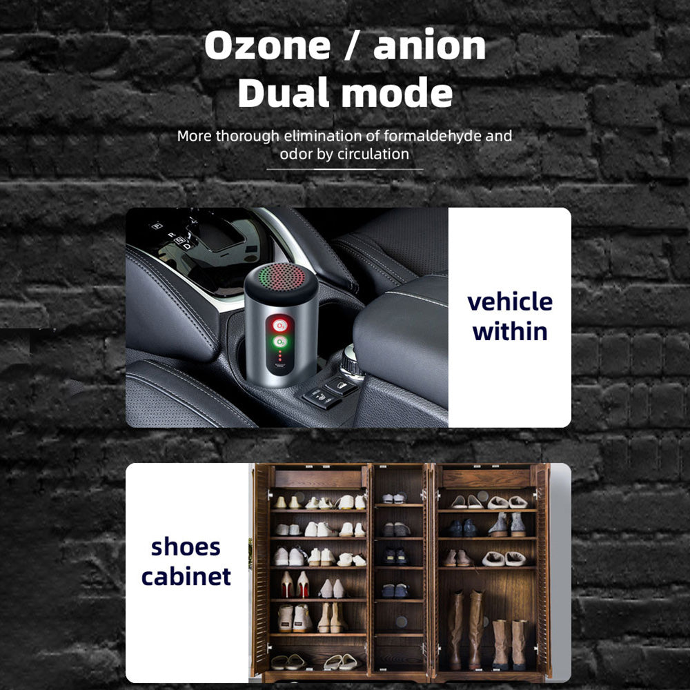 AeroPure Nano: Stealth Edition Automotive Air Purifier