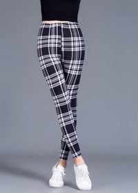 Black plaid