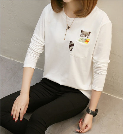 Women's Loose Long Sleeve T-Shirt