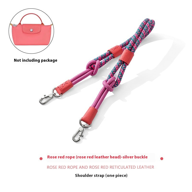 Punch-free Modification Accessories Braided Rope Shoulder Strap Crossbody Strap