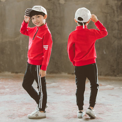 The Campus Kinetic: Spring-Season Leisure Sports School Garment