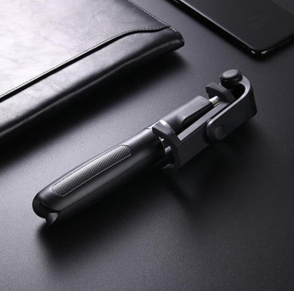 Bluetooth Selfie Stick Tripod | Universal 360° Foldable Live Streaming Bracket for Smartphones
