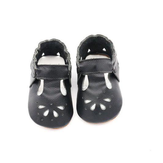 Cowhide baby shoes