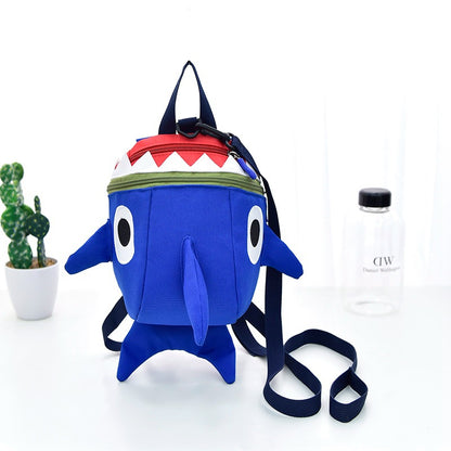 Children's backpack anti-lost cartoon backpack shark classic children's backpack cute small bag
