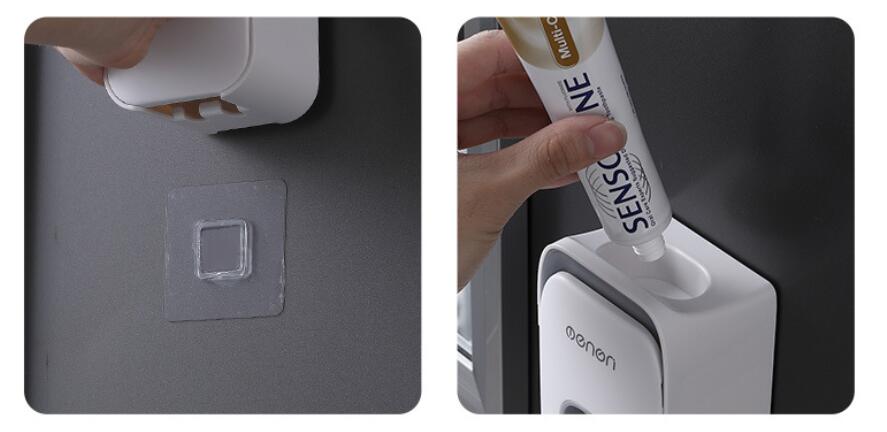 PurePaste™: Automatic High-Efficiency Bathroom Toothpaste Console
