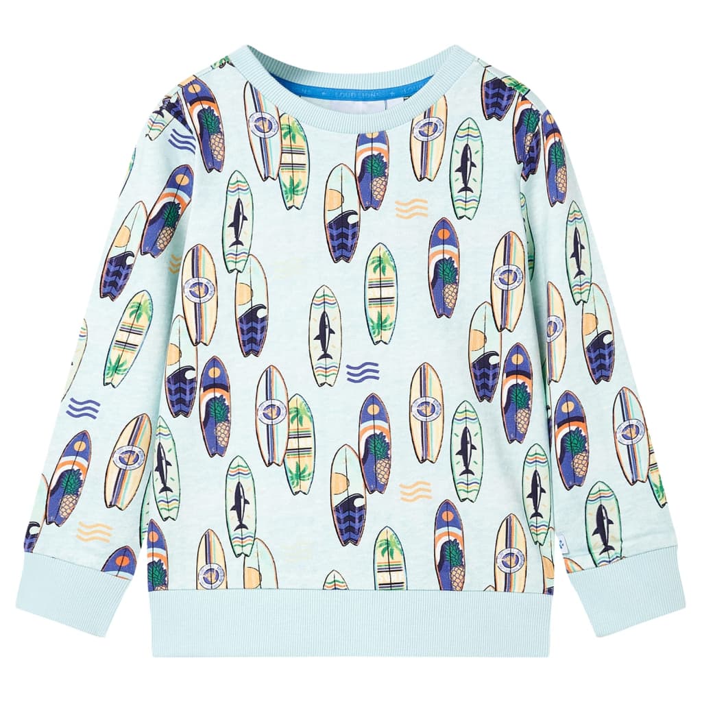 The Azure Melange: Light Blue Melange Sweatshirt Series