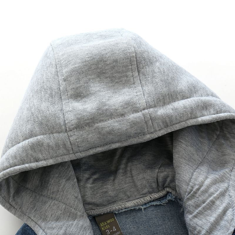The Washed Indigo: Boys’ Signature Washed Soft Denim Jacket