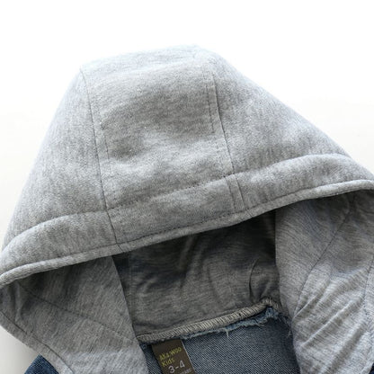 The Washed Indigo: Boys’ Signature Washed Soft Denim Jacket
