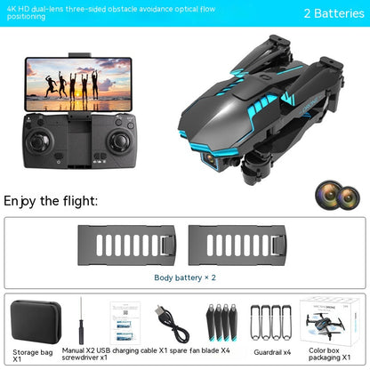X6 DualEye: 4K Dual Camera Obstacle Avoidance Remote Control Aircraft Toy