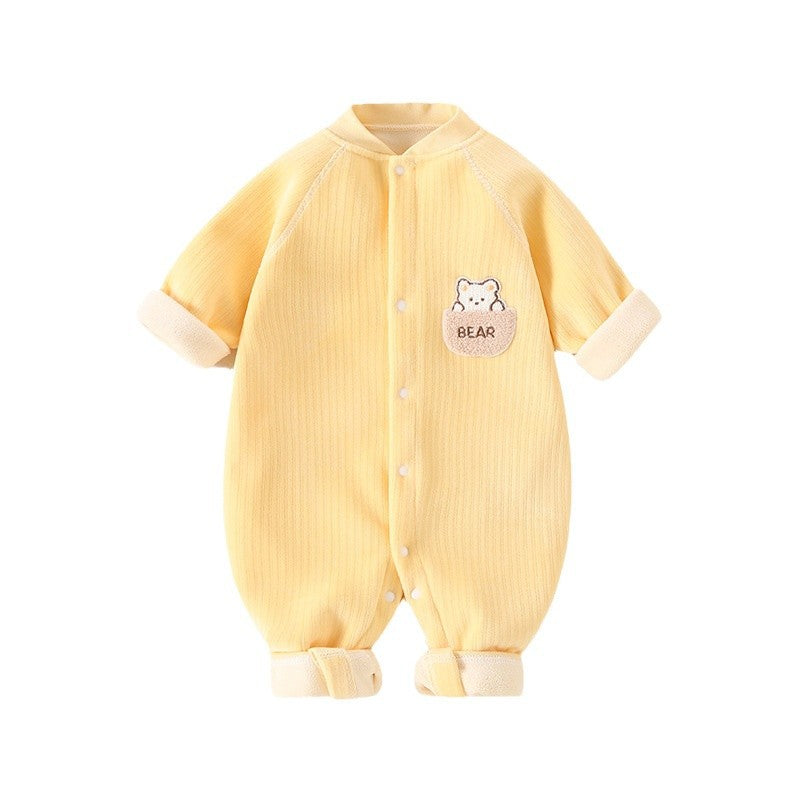 The First Winter: Autumn & Winter Newborn Jumpsuit