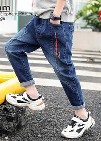 Blue A Style Trousers