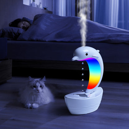 Anti-gravity Nano Fine Sprays Bluetooth Speaker Smart Humidifier
