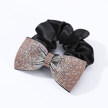 Simple Fashion And Fully-jewelled Bow Released Circle