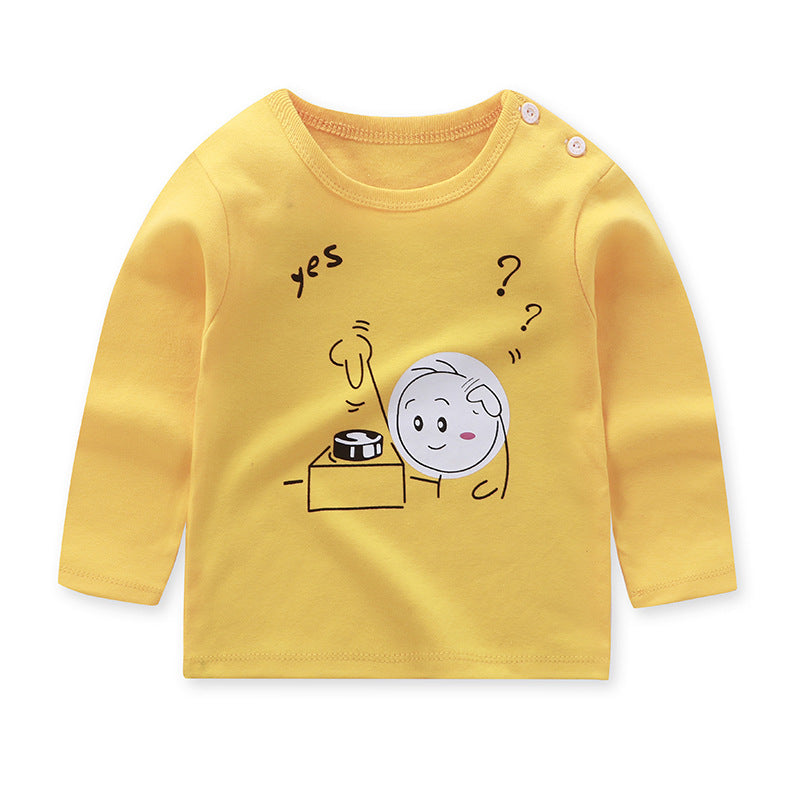 The Cartoon Motif: Children’s Signature Cartoon Graphic T-Shirt