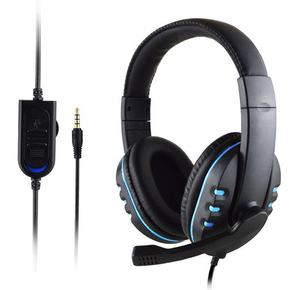 PS4 LuxPro: PS4 Head-Mounted Premium Large Gaming Headphones