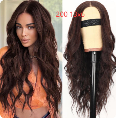 Fashionable And Versatile Lace Big Wave Wig For Women