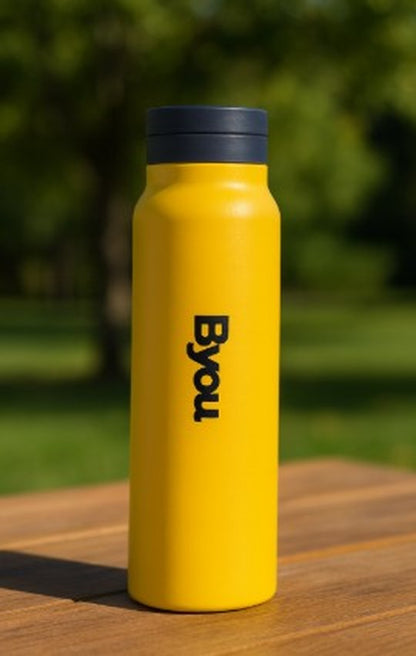Byoul Vacuum: Vacuum Insulated Water Bottle with Holder
