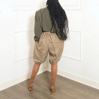 New Fashion Loose Casual Bloomers Leg Shaping Shorts