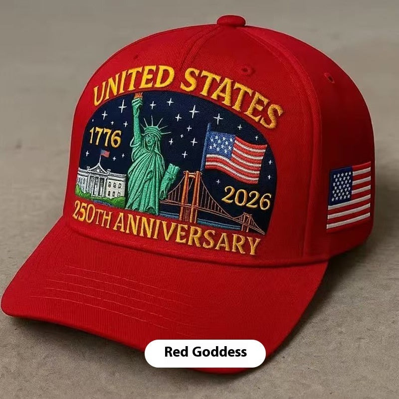 New Embroidered Baseball Cap Fashion Brand Retro Washed Sun Protection Hat For Men And Women