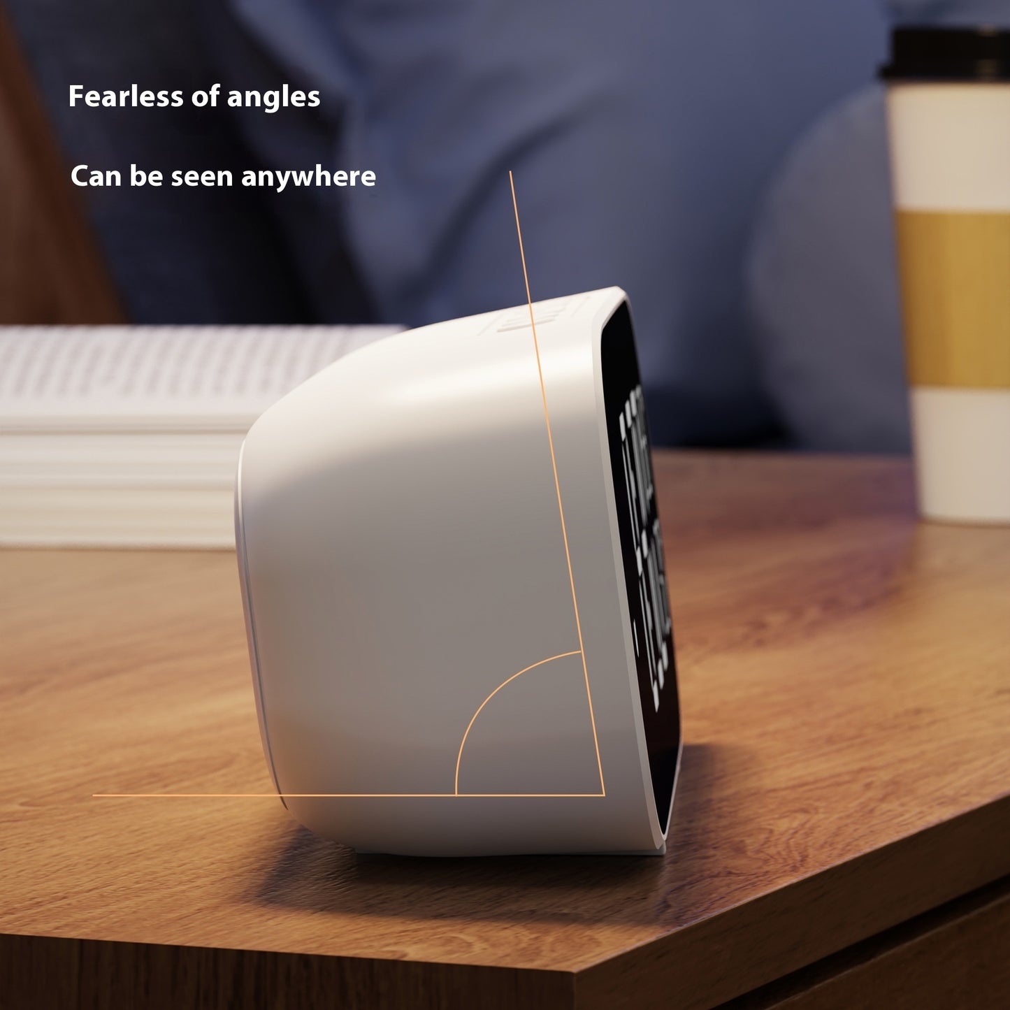 Digital Essence: Dual-Power Voice Controlled Minimalist Clock