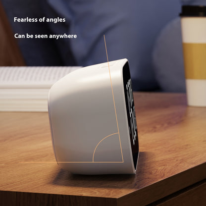 Digital Essence: Dual-Power Voice Controlled Minimalist Clock