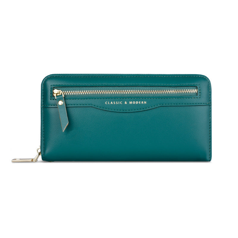 Women's Wallet Zipper Multifunctional Change Long Clutch